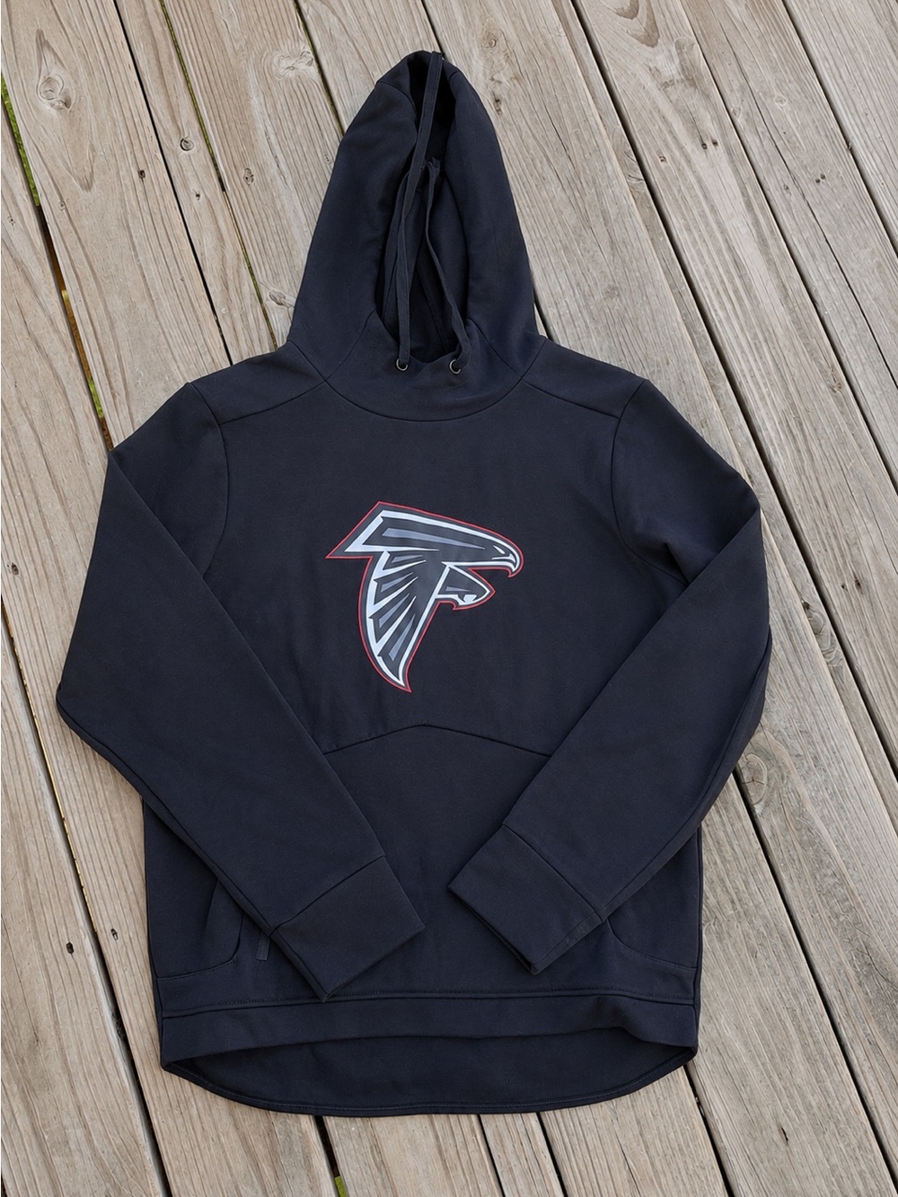Atlanta Falcons NFL Black Men’s Performance Medium Pullover Sweatshirt Hoodie